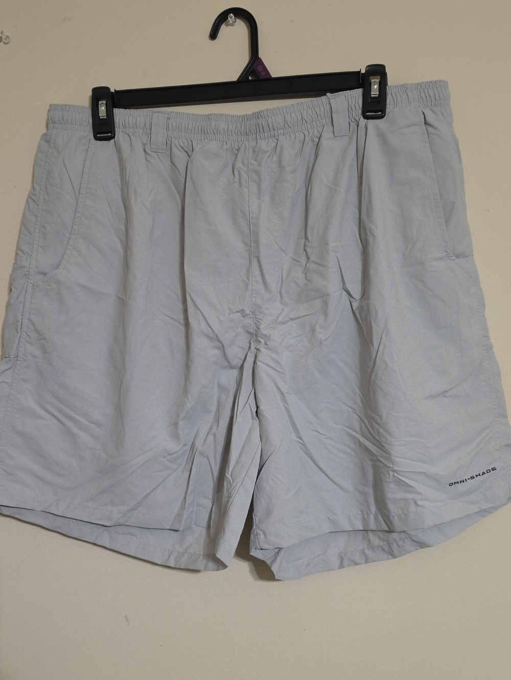 Men's Light Gray Active Shorts